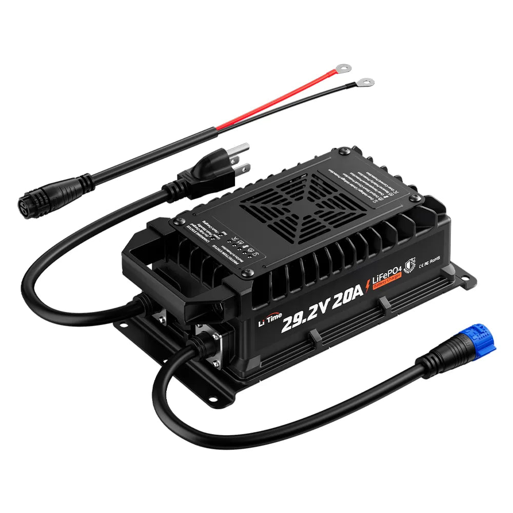 LiTime 29.2V 20A LiFePO4 Charger